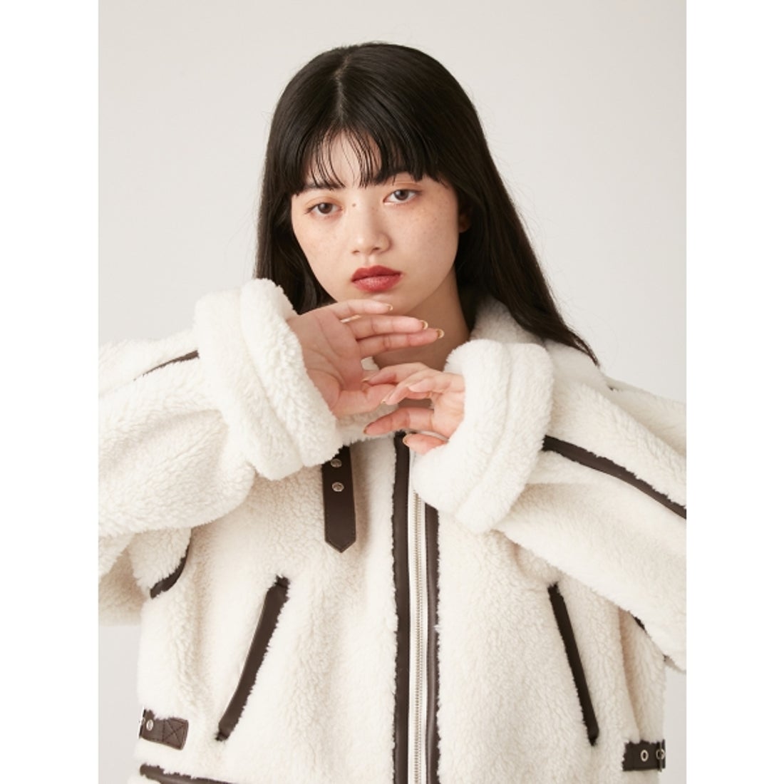 リリーブラウン LILY BROWN バリエーションボンバージャケット （BRW 
