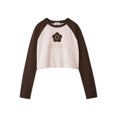 【LILY BROWN×MARY QUANT】デイジープリントラグランロンT （GRY）｜詳細画像