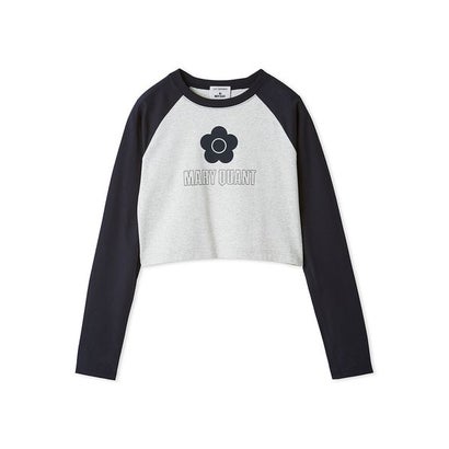 【LILY BROWN×MARY QUANT】デイジープリントラグランロンT （GRY）｜詳細画像