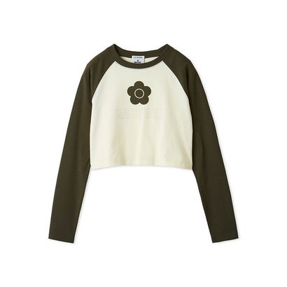 【LILY BROWN×MARY QUANT】デイジープリントラグランロンT （GRY）｜詳細画像