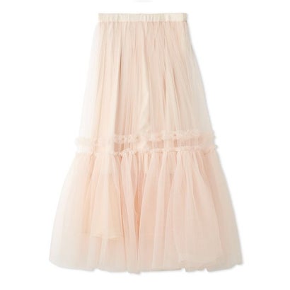 ボリュームチュールスカート （BLK）｜詳細画像