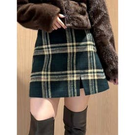 ロービングチェックスカショーパン （GRN）