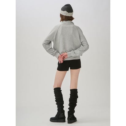 バルキーニットショートパンツ （BLK）｜詳細画像