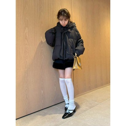 エコファーショートパンツ （GRY）｜詳細画像