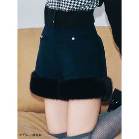 エコファーショートパンツ （BLK）