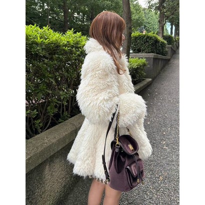 リリーブラウン LILY BROWN ペルシャキャットコート （CRM）｜詳細画像