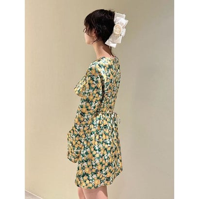 ヴィンテージプリントミニワンピース （OWHT）｜詳細画像