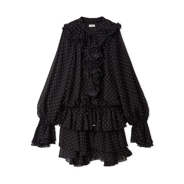 フロントフリルシフォンセットアップ （DOT）
