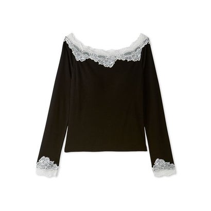 【LILY BROWN Lingerie】メルティーヒートカップインオフショルダー （BLK）｜詳細画像