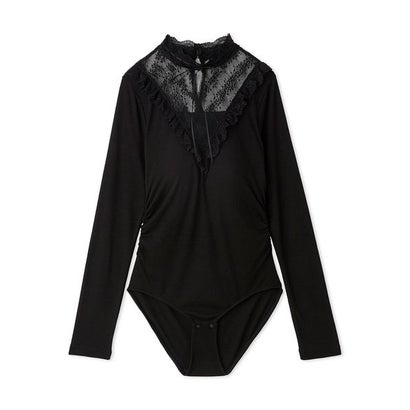 【LILY BROWN Lingerie】メルティ―ヒートカップインボディスーツ （GRY）｜詳細画像