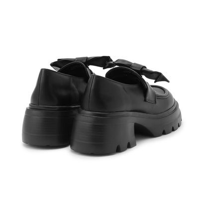 【LTXC】厚底コインローファー （黒）｜詳細画像