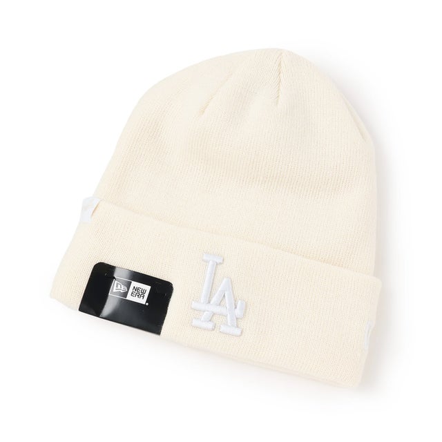 【NEWERA】ベーシックMLBビーニー （アイボリー）