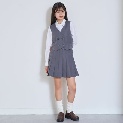 【卒服・セレモニー・フレッシャーズ】ベストスカートセットアップ （マルチ）｜詳細画像