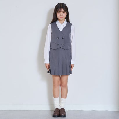 【卒服・セレモニー・フレッシャーズ】ベストスカートセットアップ （マルチ）｜詳細画像