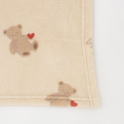 【ほかルン/LTXC】モコモコベアブランケット （アイボリー）｜詳細画像