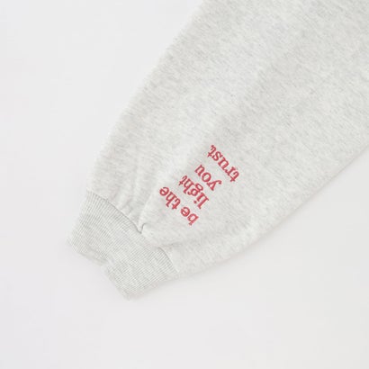 【LTXC/綿100%】バックロゴチュニックパーカ （茶）｜詳細画像