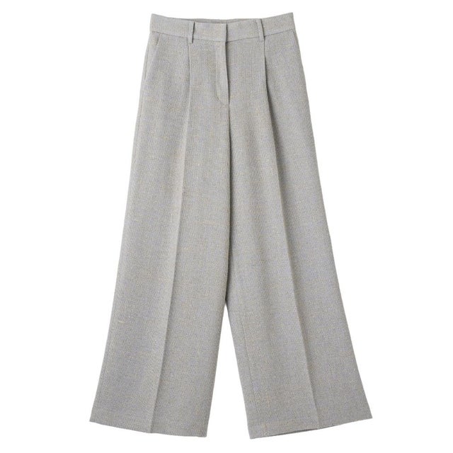 【セットアップ対応商品】ワイドパンツ （コバルトブルー）