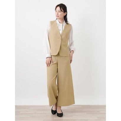 レリアン Leilian Vネックベスト【Leilian WHITE LABEL】 （ネイビー）｜詳細画像