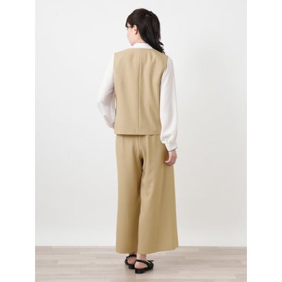 レリアン Leilian Vネックベスト【Leilian WHITE LABEL】 （ネイビー）｜詳細画像