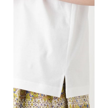 プリントクルーネックTシャツ （アイボリー）｜詳細画像