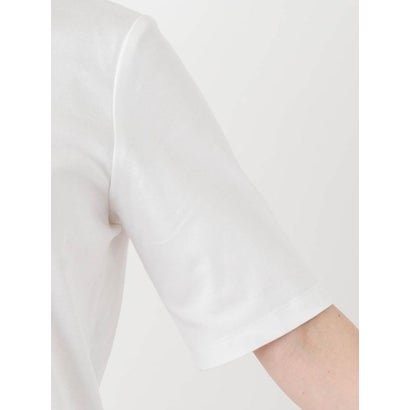 プリントクルーネックTシャツ （ピンク系）｜詳細画像