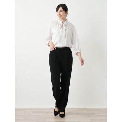 ストレートストレッチパンツ （チャコールグレー）｜詳細画像
