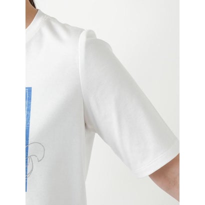 レリアン Leilian 刺繍プリントTシャツ （アイボリー）｜詳細画像