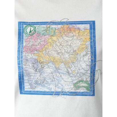 レリアン Leilian 刺繍プリントTシャツ （アイボリー）｜詳細画像
