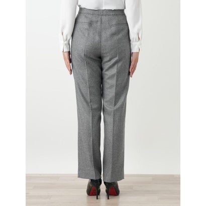 センタープレスパンツ【LORO PIANA】 （ネイビー系）｜詳細画像