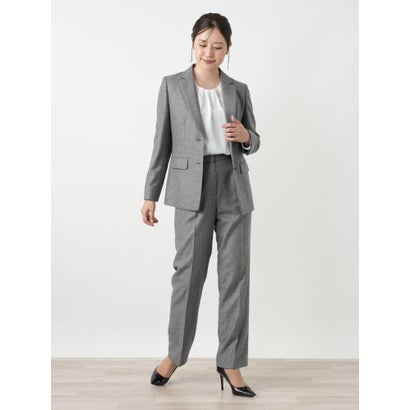 センタープレスパンツ【LORO PIANA】 （ネイビー系）｜詳細画像
