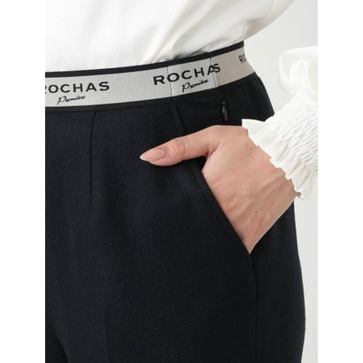 ウエストゴムパンツ【ROCHAS Premiere】 （ライトグレー）｜詳細画像