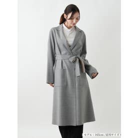 リバーシブルロングコート【LORO PIANA】 （グレー系）