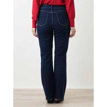 ブーツカットデニムパンツ【L JEANS】 （ネイビー系）｜詳細画像