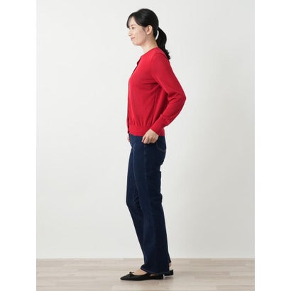 ブーツカットデニムパンツ【L JEANS】 （ネイビー系）｜詳細画像