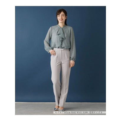 ストレッチテーパードパンツ （ネイビー）｜詳細画像