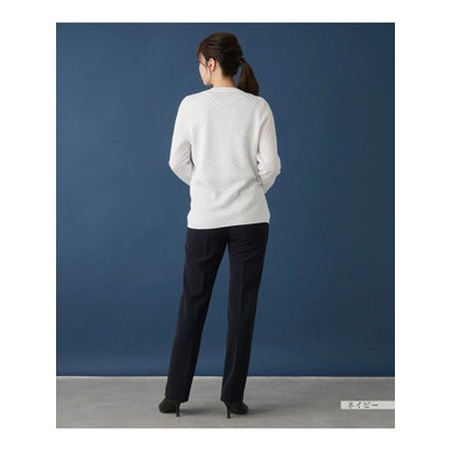 レリアン Leilian ストレッチテーパードパンツ （モカ）｜詳細画像