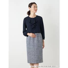 切替ワンピース （ネイビー）