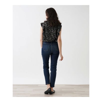 レリアン Leilian 洗えるデニムパンツ【L JEANS】 （ネイビー系）｜詳細画像