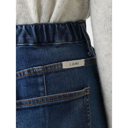 ワイドデニムパンツ【L JEANS】 （ブルー系）｜詳細画像