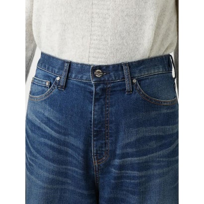 ワイドデニムパンツ【L JEANS】 （ブルー系）｜詳細画像