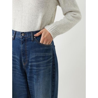 ワイドデニムパンツ【L JEANS】 （ブルー系）｜詳細画像
