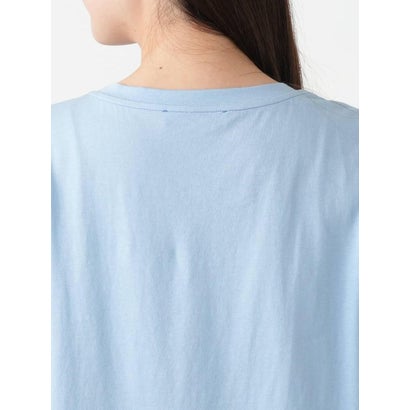 カットワークレースTシャツ-BLUBIANCO （スカイブルー）｜詳細画像