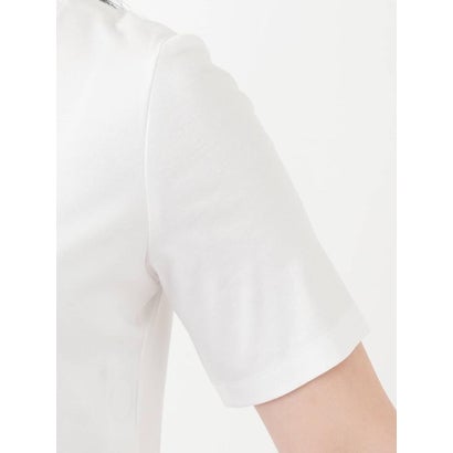 ボタニカル柄クルーネックTシャツ （ライトグレー）｜詳細画像