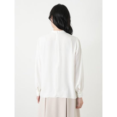 レリアン Leilian タックプリーツブラウス【ROCHAS Premiere】 （ベージュ）｜詳細画像