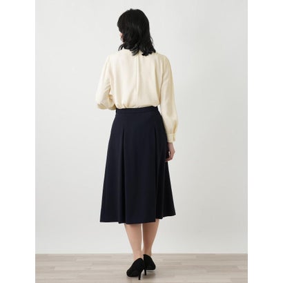 レリアン Leilian タックプリーツブラウス【ROCHAS Premiere】 （ベージュ）｜詳細画像