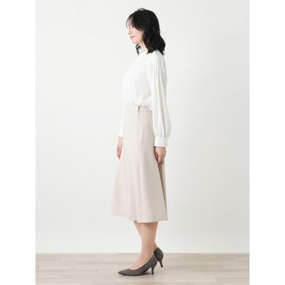 レリアン Leilian タックプリーツブラウス【ROCHAS Premiere】 （ベージュ）｜詳細画像