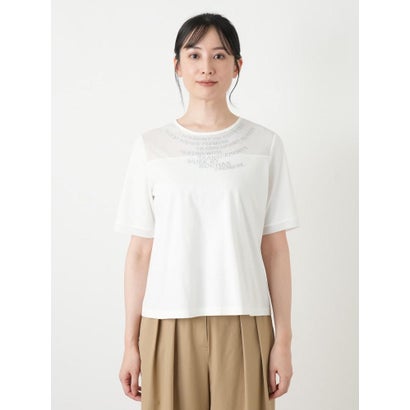 ロゴTシャツ【MUSE BY ROCHAS Premiere】 （アイボリー）｜詳細画像