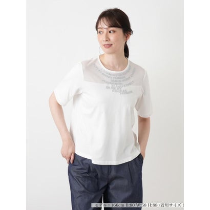 ロゴTシャツ【MUSE BY ROCHAS Premiere】 （アイボリー）｜詳細画像