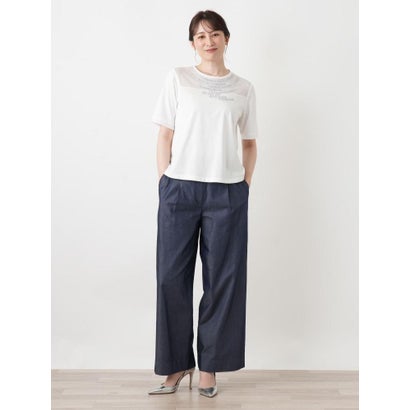 ロゴTシャツ【MUSE BY ROCHAS Premiere】 （アイボリー）｜詳細画像