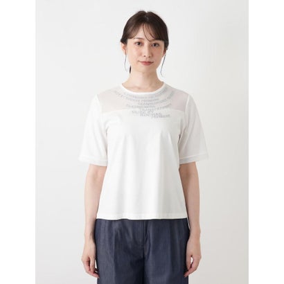 ロゴTシャツ【MUSE BY ROCHAS Premiere】 （アイボリー）｜詳細画像